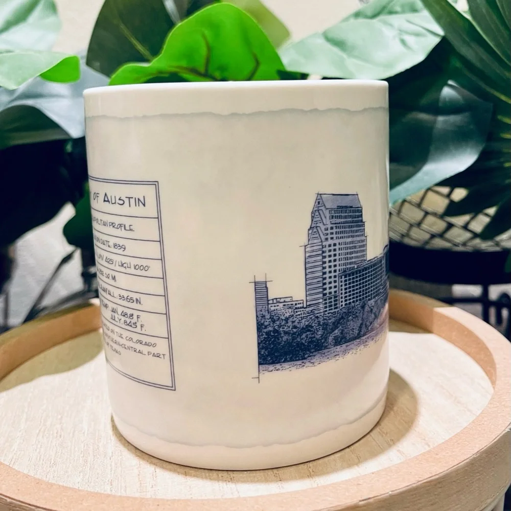 Starbucks Architect Series Austin 18 oz Mug 2006